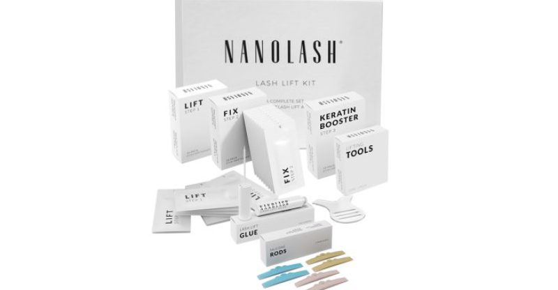 Ögonfranslyft och laminering med Nanolash Lift Kit