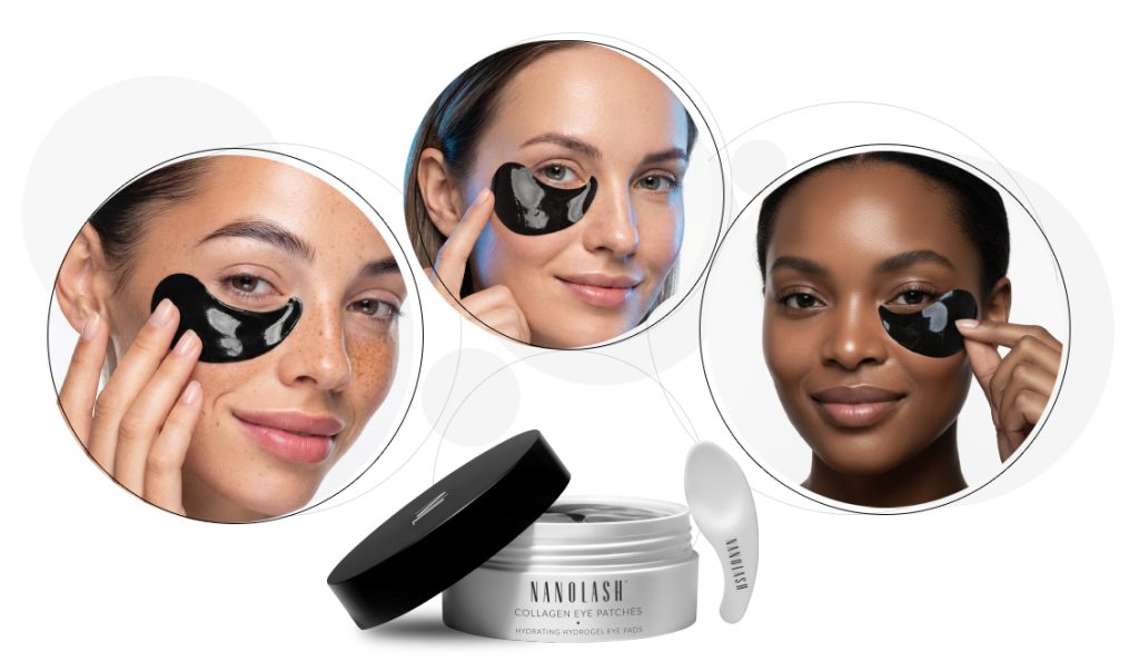 nanolash gel pads ögon